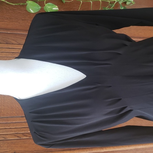 Catherine Malandrino black blouse M - Picture 2 of 5